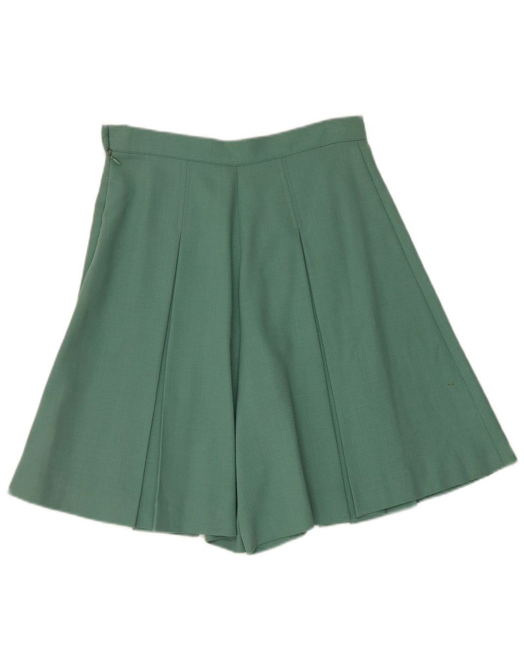 Vintage damski zestaw 2-częściowy z 1 guzikiem UK 12 Medium W28 Zielony octan