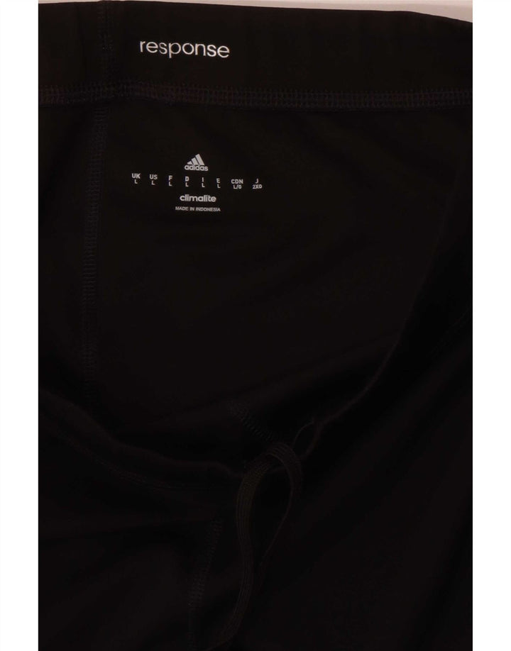 Legginsy Adidas Damskie Response Capri UK 16, duże, czarne