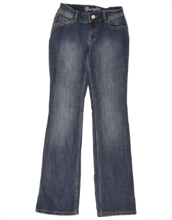 Damskie jeansy Bootcut WRANGLER US 0 XS W26 L32 Niebieskie, bawełniane