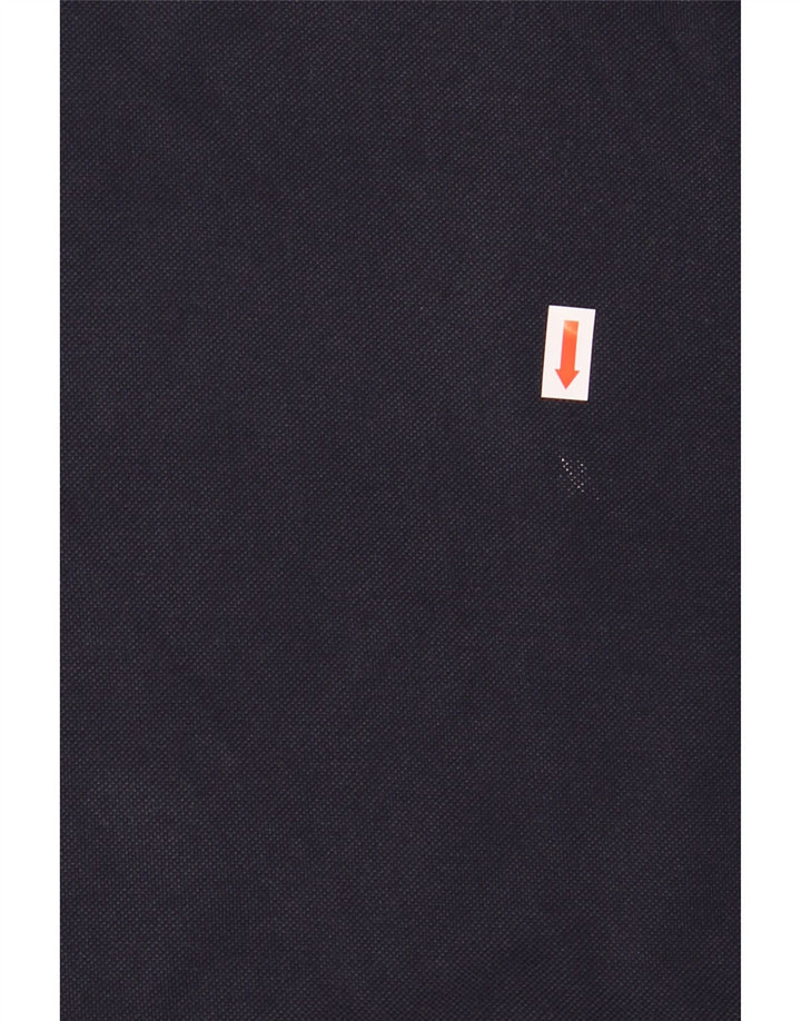 HARMONT & BLAINE Mens Regular Fit Polo Shirt Medium Navy Blue Cotton Vintage Harmont & Blaine and Second-Hand Harmont & Blaine from Messina Hembry 