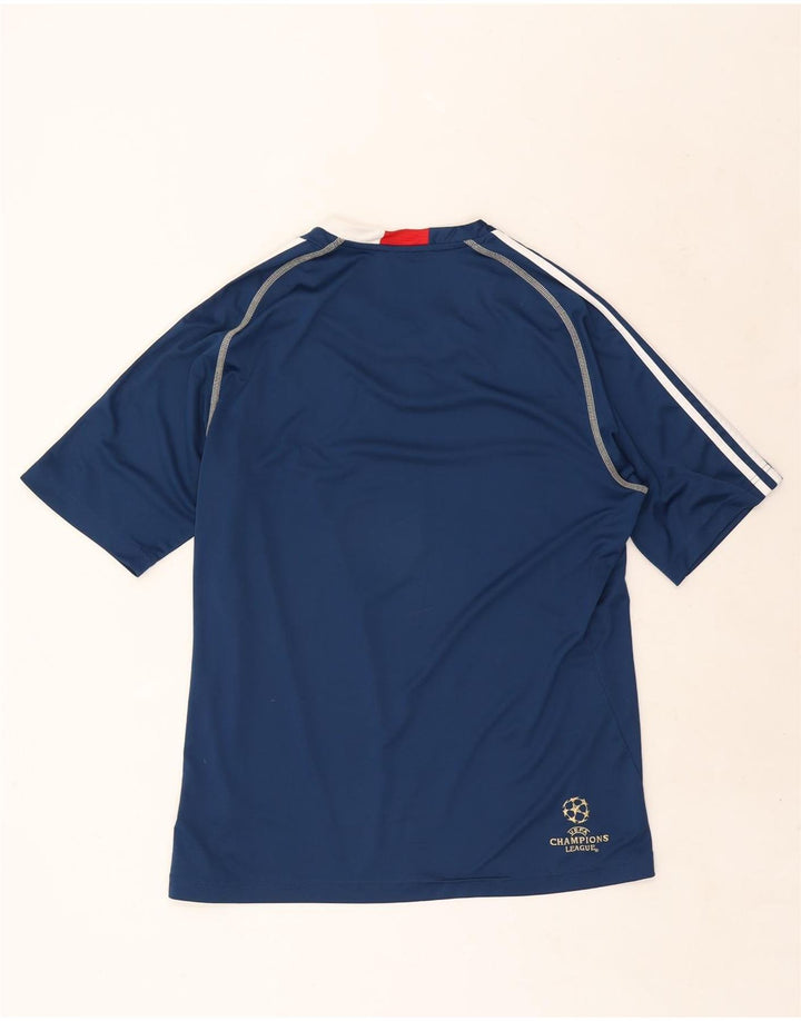 Adidas Męska koszulka Climalite Top, duża, granatowa, z poliestru