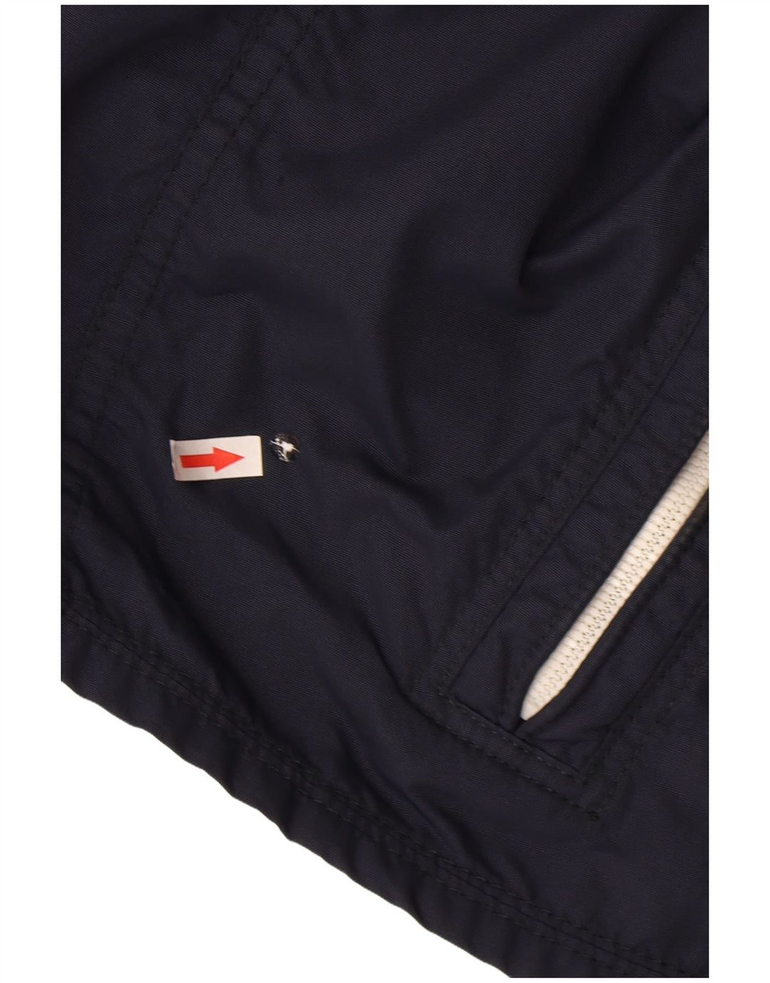 Męska kurtka bomberka Abercrombie & Fitch UK 38, średni granatowy nylon