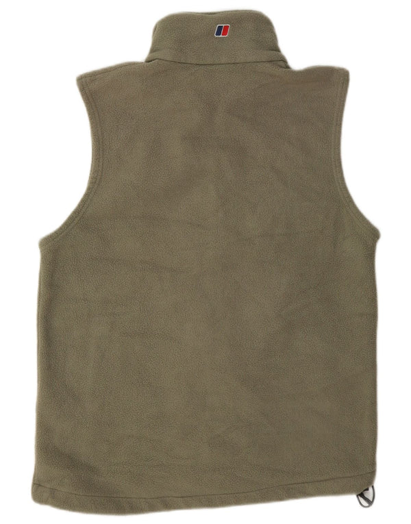 Damska kamizelka polarowa Berghaus UK 14, średni khaki, poliester