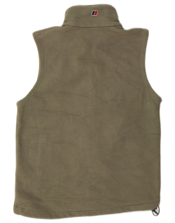 Damska kamizelka polarowa Berghaus UK 14, średni khaki, poliester