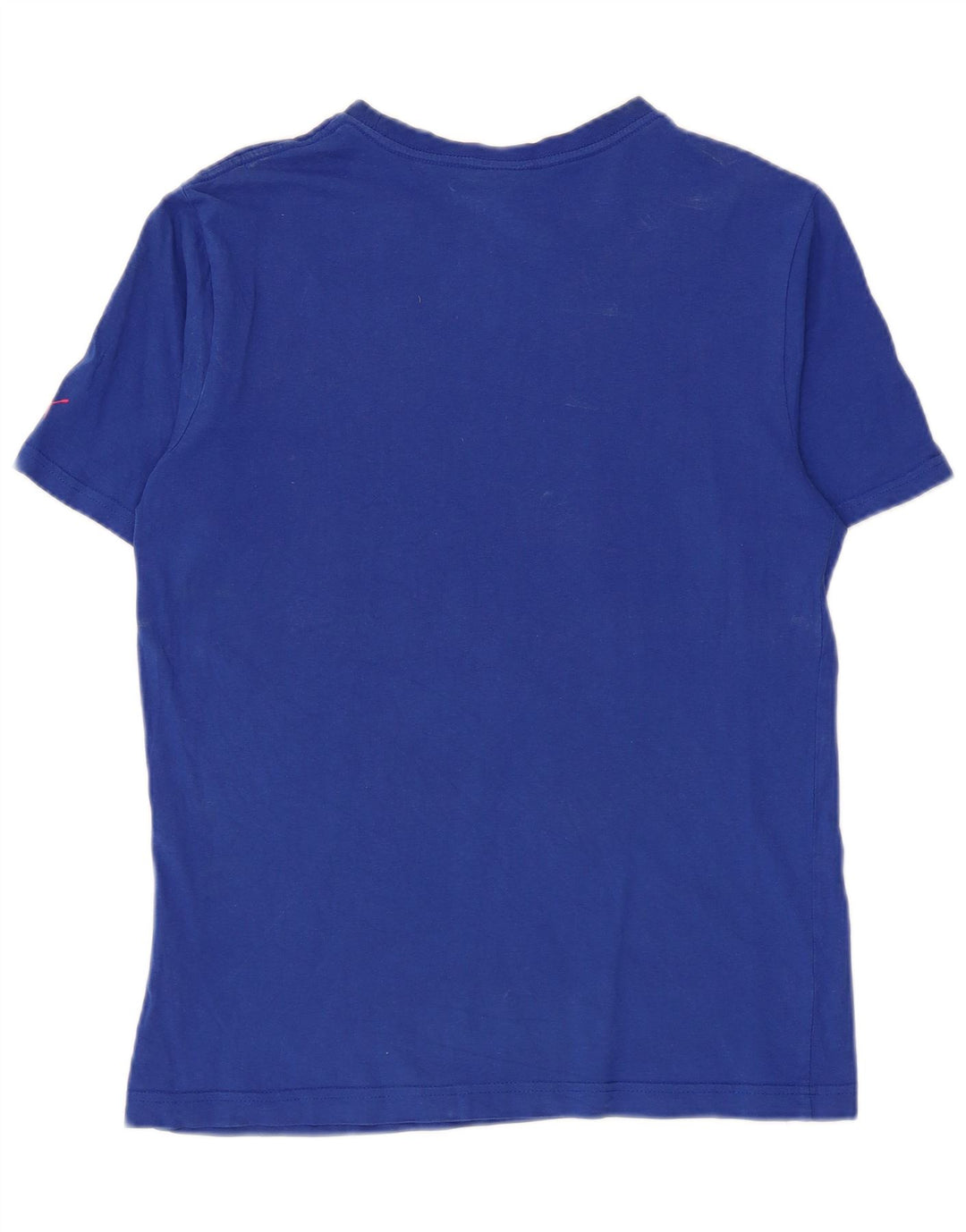 Męski T-shirt z grafiką Puma, mały, niebieski, bawełniany