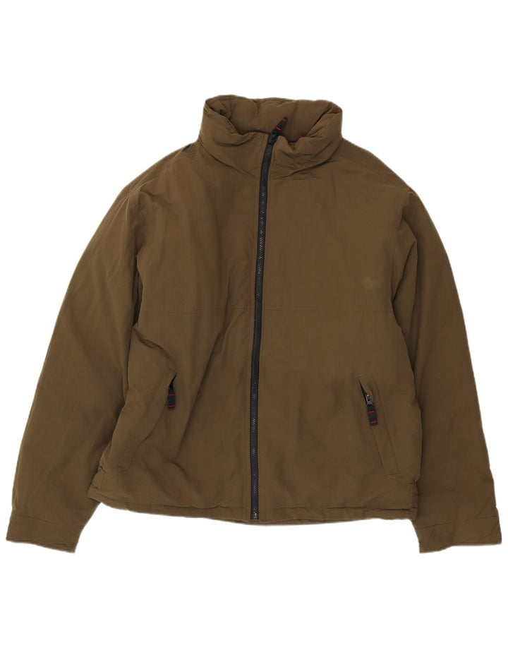 Męska ocieplana kurtka Eddie Bauer UK 42 XL, nylon khaki