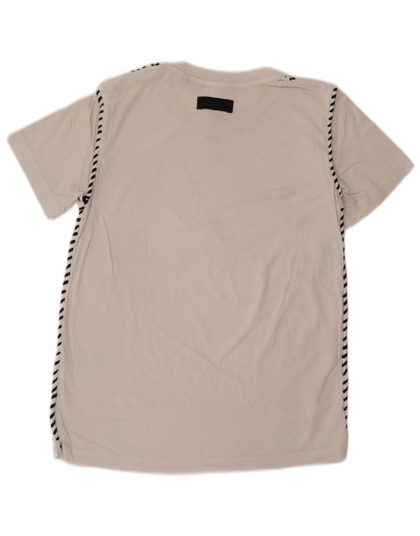 T-shirt męski Diesel, mały, biały, bawełniany