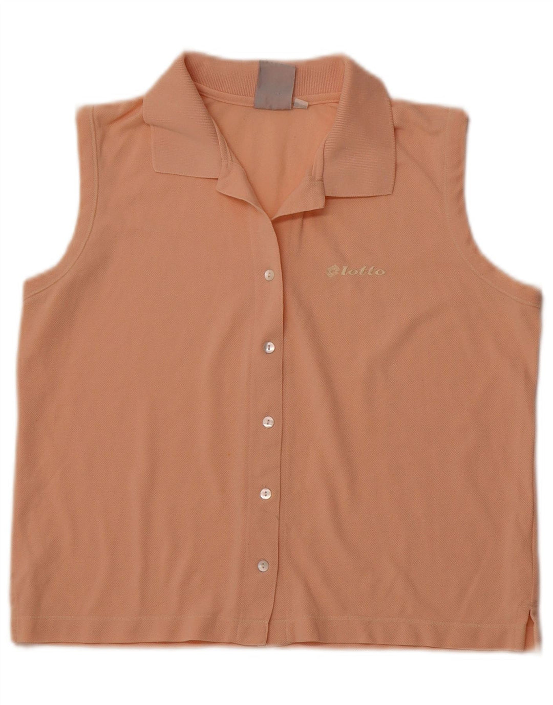 Damska bluzka LOTTO bez rękawów, UK 14, duża pomarańczowa