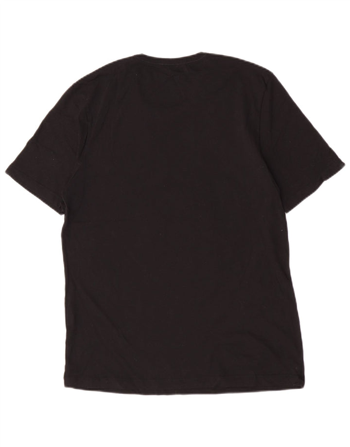 T-shirt męski Hugo Boss, średni czarny