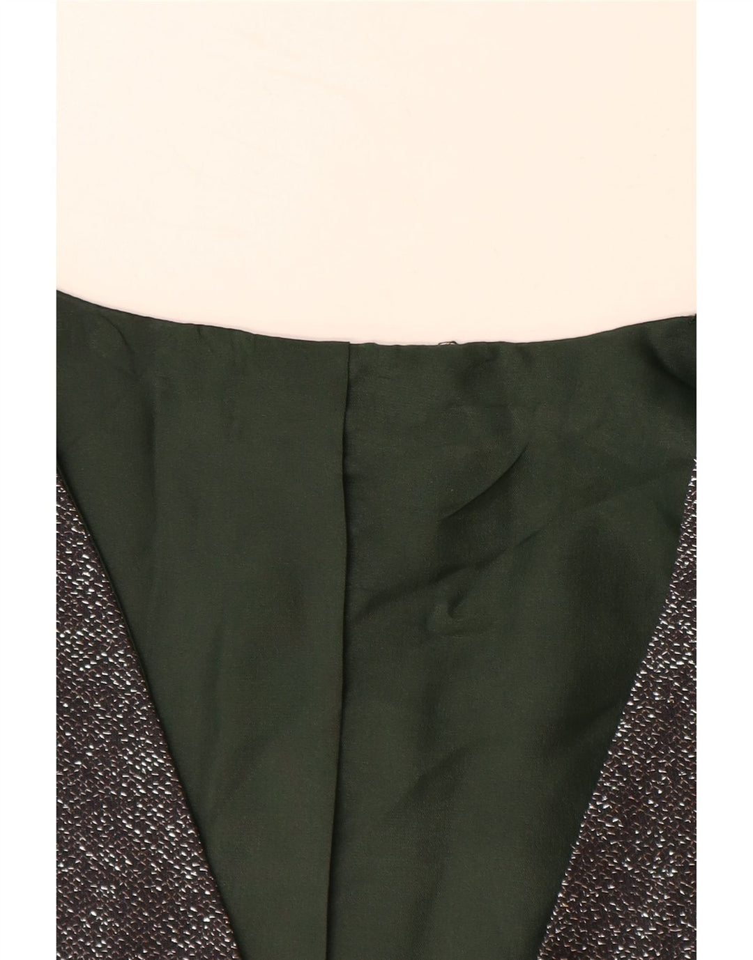 Kamizelka damska VINTAGE UK 12 Średnioszara nakrapiana