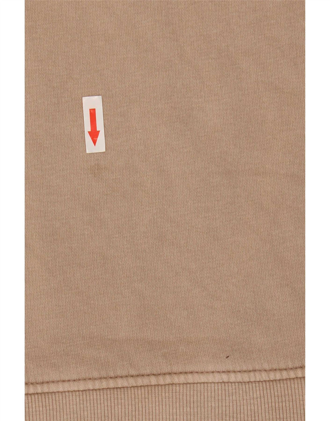 Damska bluza oversize Zara UK 14, średnia beżowa bawełna