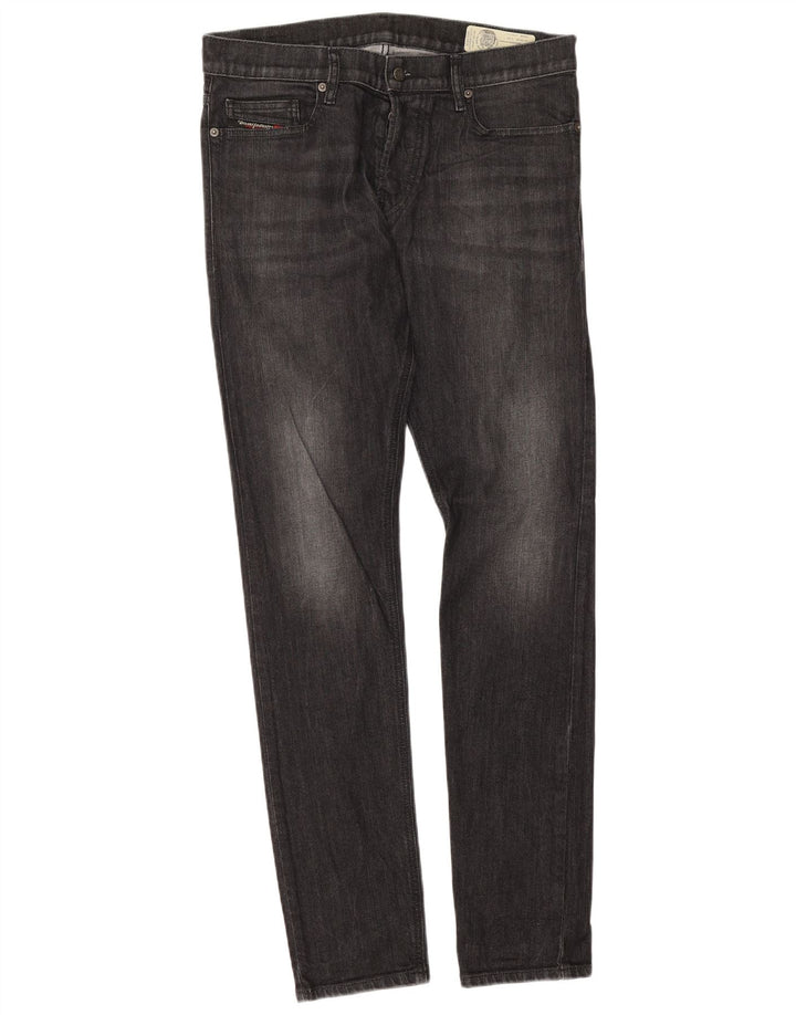 Diesel Męskie D-Luster Slim Jeans W30 L32 Czarna bawełna