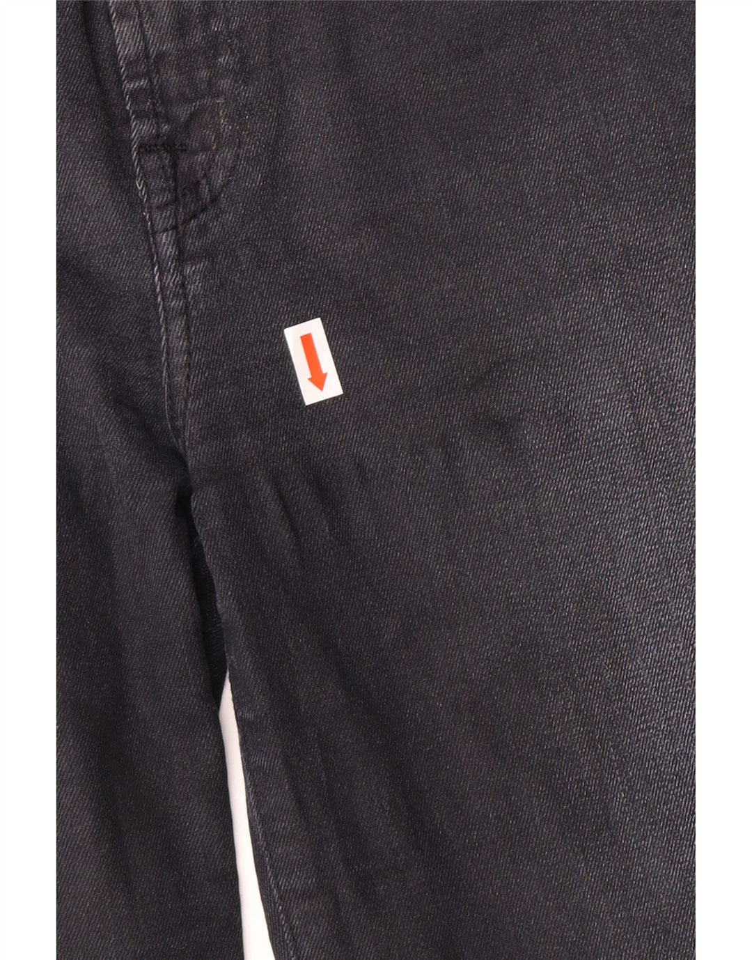 7 FOR ALL MANKIND Damskie jeansy skinny W32 L29 Czarna bawełna