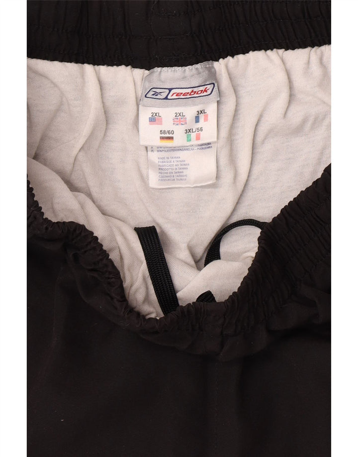 Męskie spodenki sportowe Reebok 2XL, czarny poliester