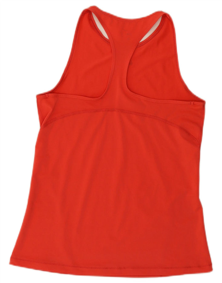 Damska kamizelka Nike Dri Fit Top UK 10, mała, pomarańczowa
