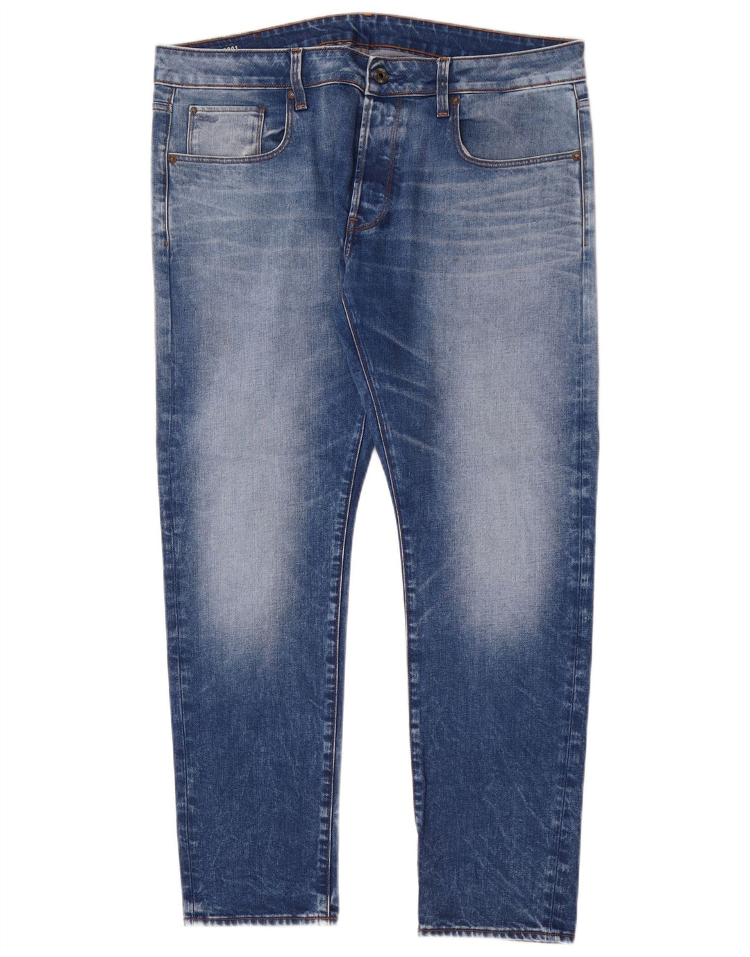 Męskie jeansy slim G-Star W34 L30 Niebieskie