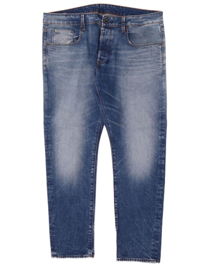 Męskie jeansy slim G-Star W34 L30 Niebieskie