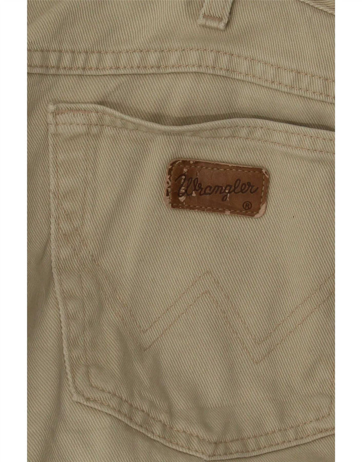 Męskie proste dżinsy Wrangler W36 L32 zielone