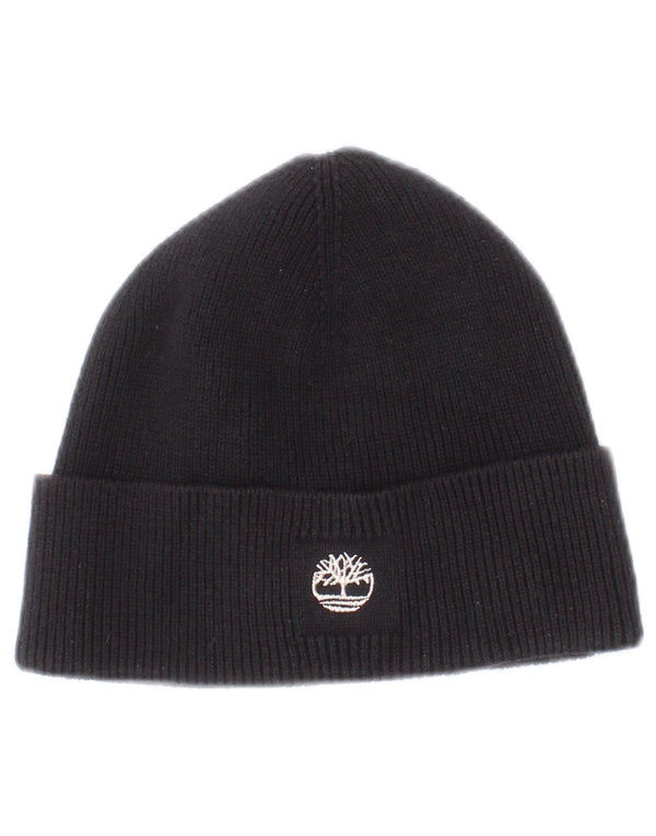 Czapka chłopięca Timberland Beanie 8-9 lat, granatowa, bawełniana