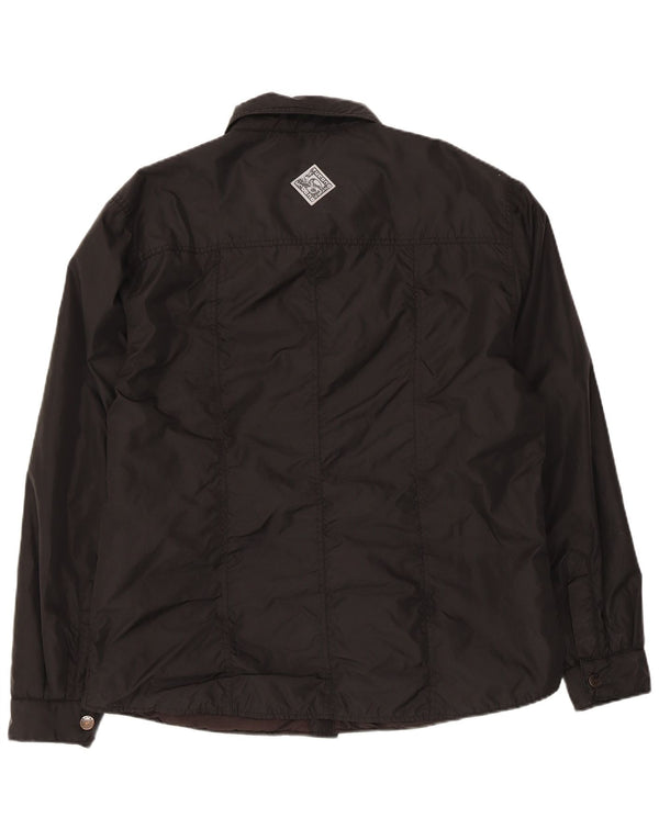 Męska kurtka bomber Tucano Urbano o regularnym kroju UK 42 XL, czarny nylon