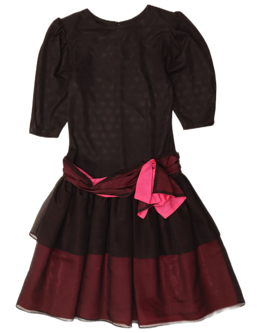 Damska wielowarstwowa sukienka YESSICA EU 36, mała, czarna, z poliestru w blokach kolorów