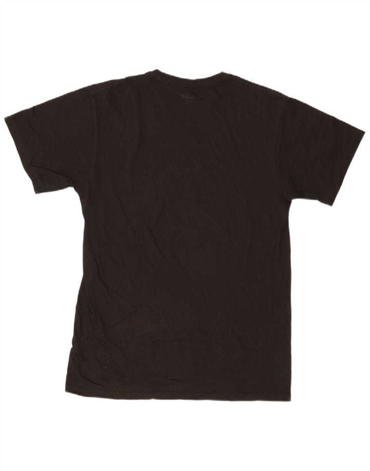 Męska koszulka z grafiką Hard Rock Cafe w Kopenhadze, średnia czarna bawełna