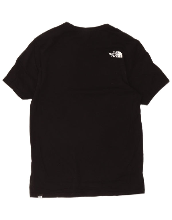 Męski T-shirt z grafiką The North Face, mały, czarny, bawełniany