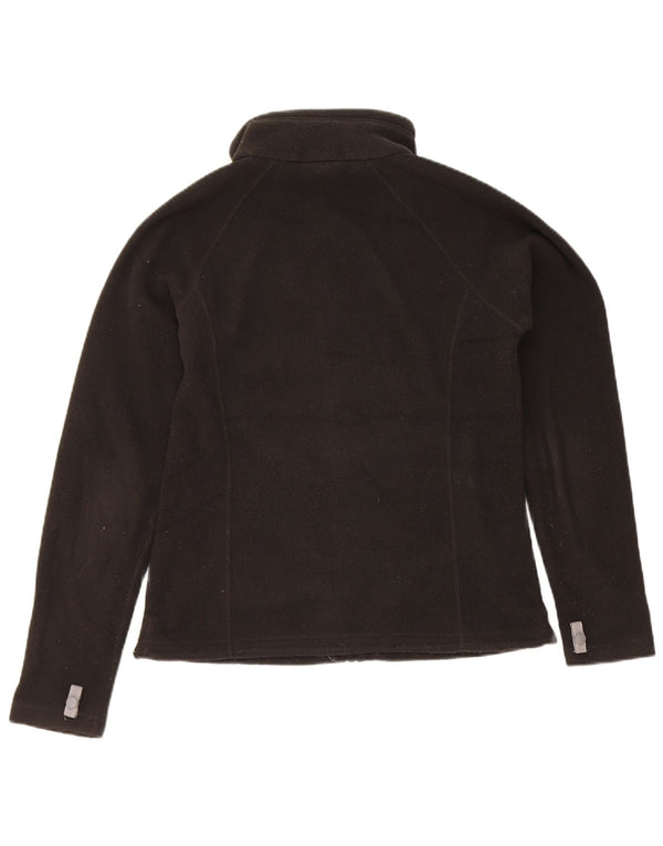 Damska kurtka polarowa The North Face z podszewką UK 10, mała, czarna, z poliestru