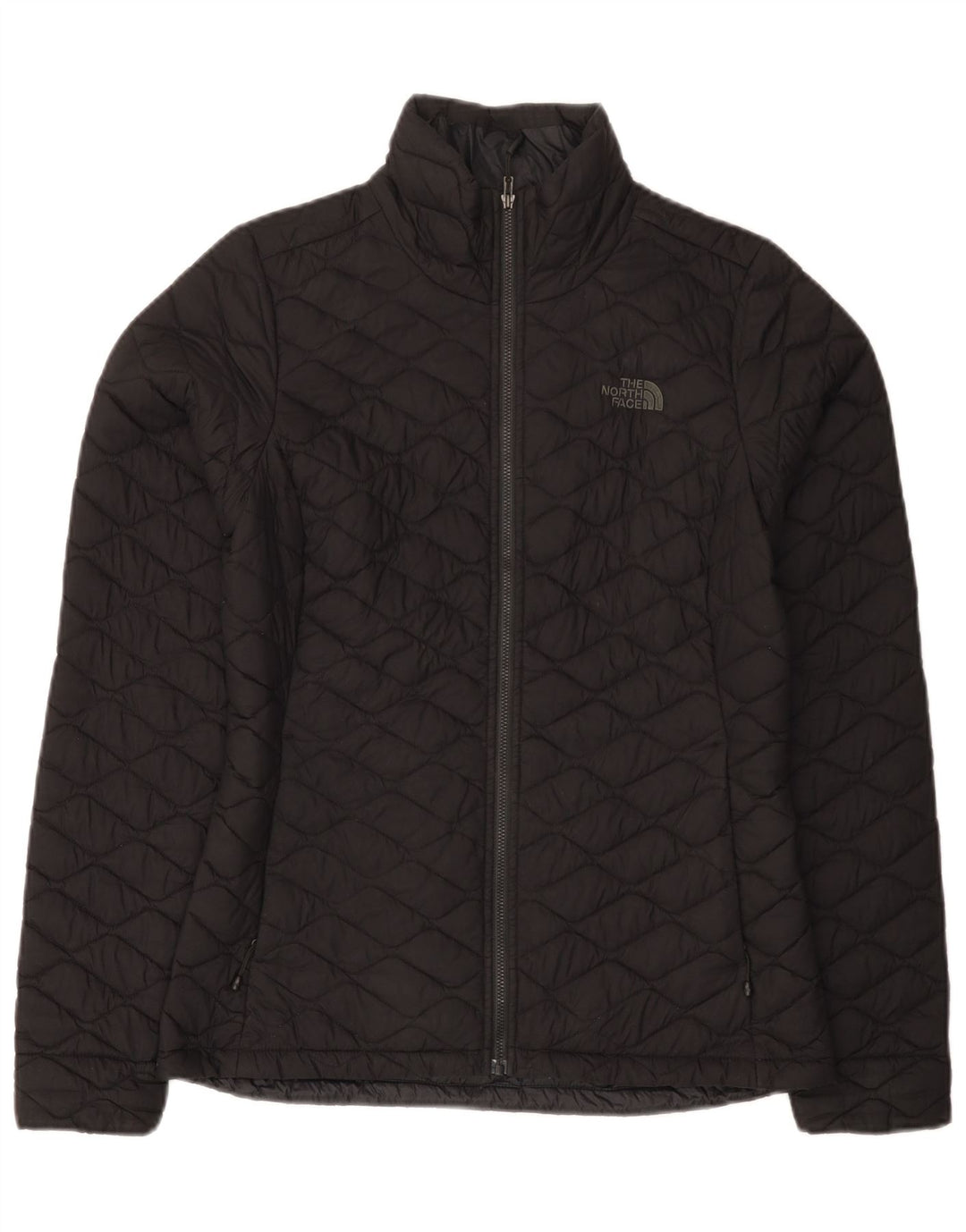 Damska pikowana kurtka The North Face UK 10, mała, czarna, nylonowa