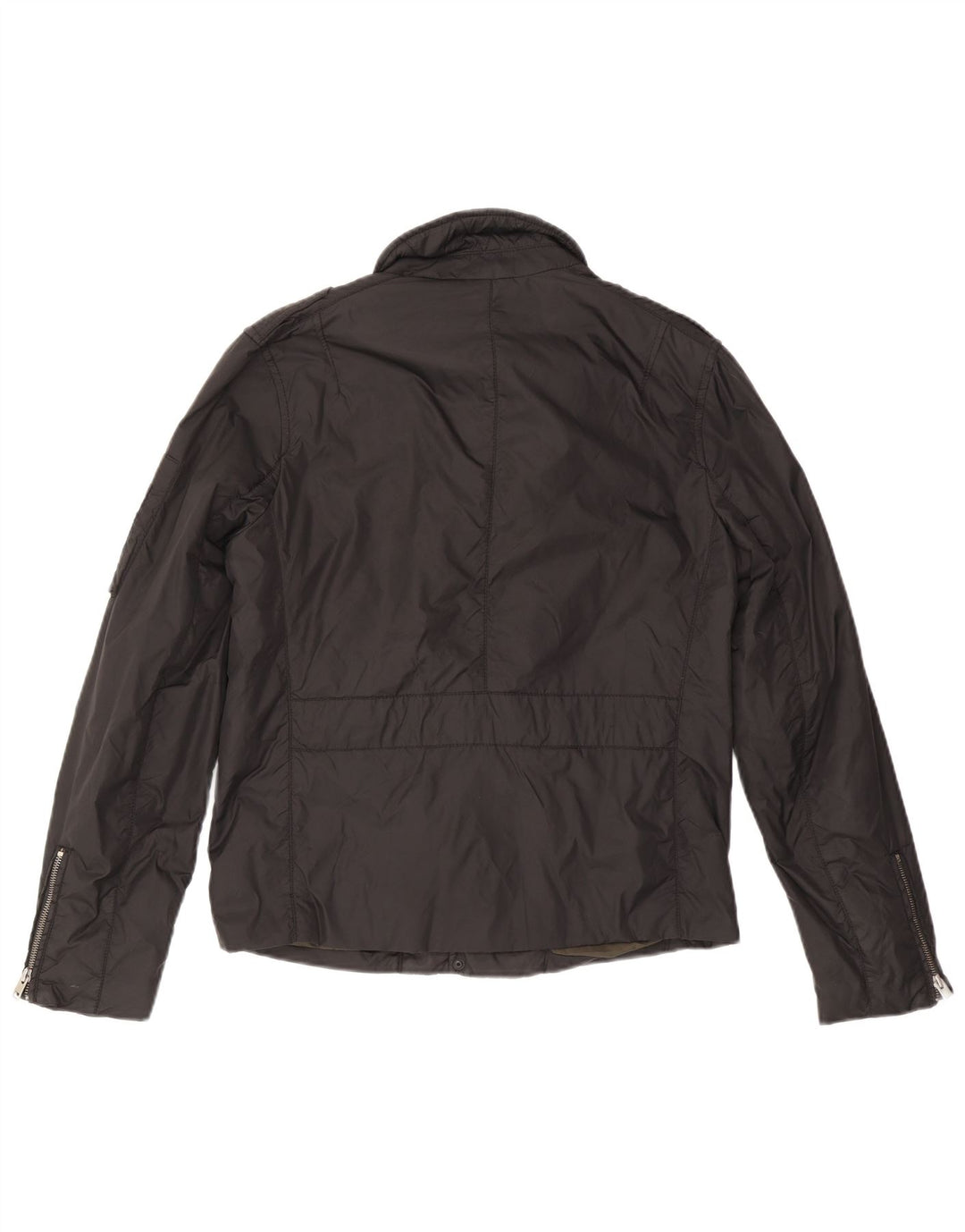 Męska kurtka wojskowa ALL SAINTS UK 38, średni czarny nylon