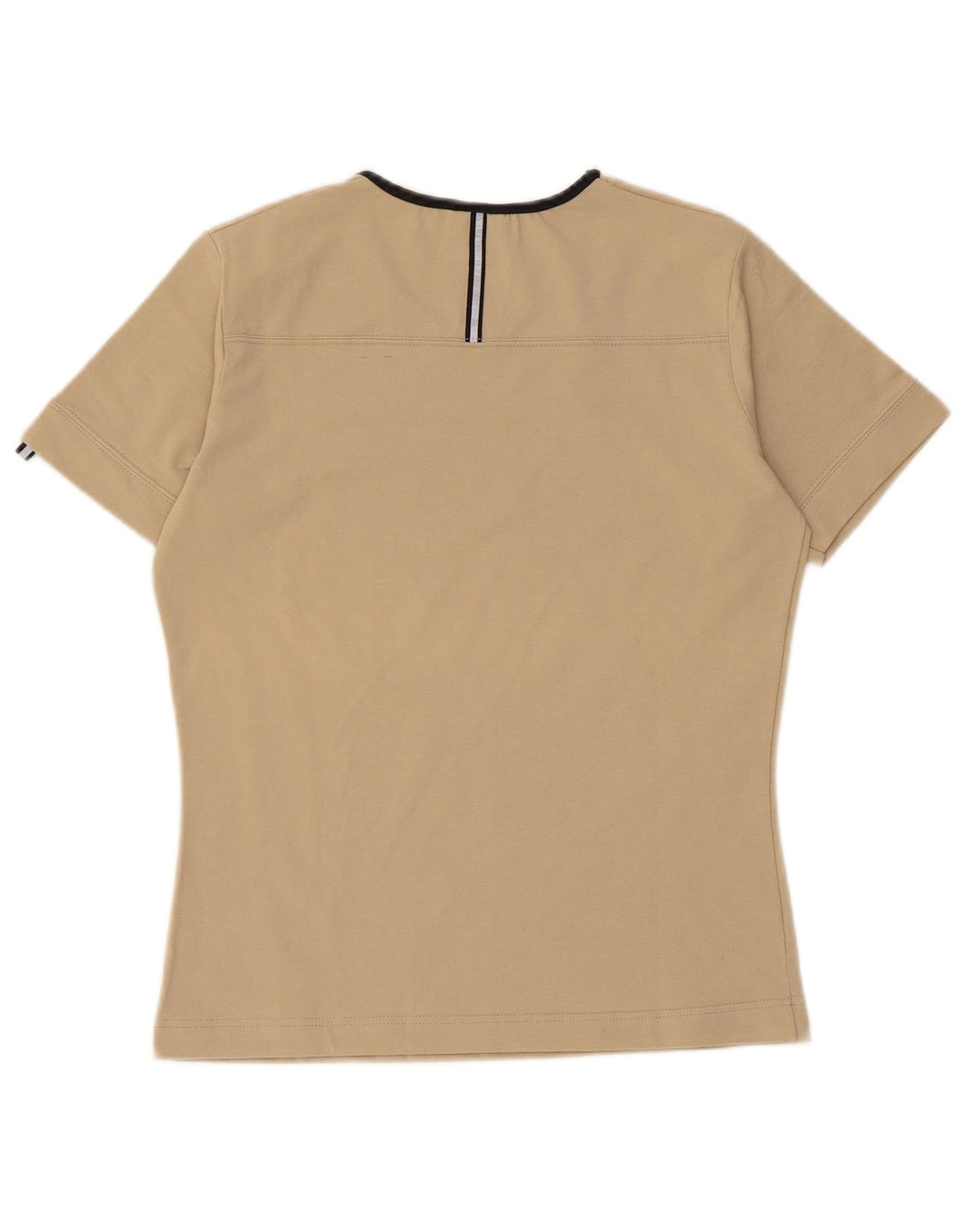 Damska koszulka graficzna Champion Top UK 12 Medium Beige