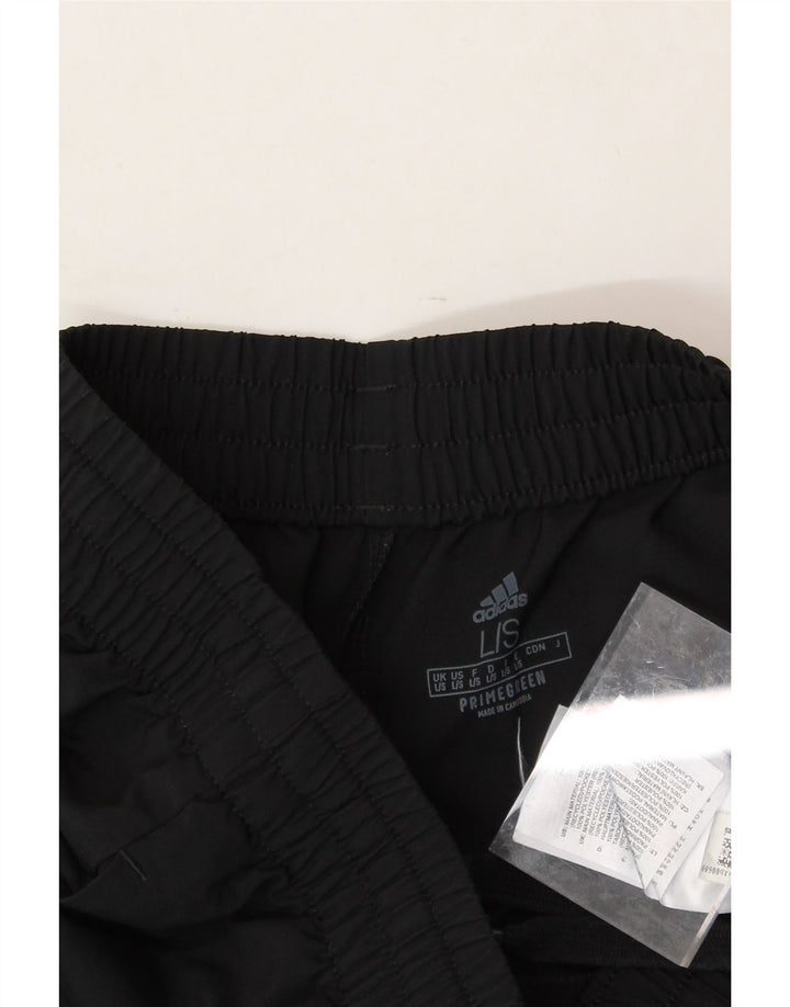 ADIDAS Mens Tracksuit Trousers Large  Black Polyester Vintage Adidas and Second-Hand Adidas from Messina Hembry 
