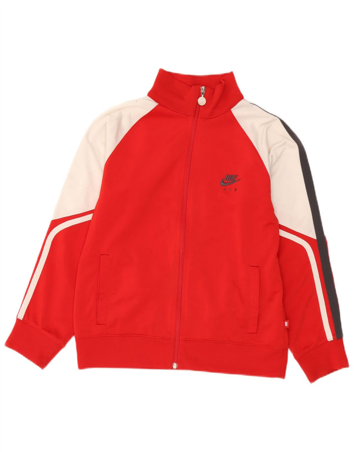 Chłopięca kurtka dresowa Nike Graphic 10-11 lat, kolor średnio czerwony