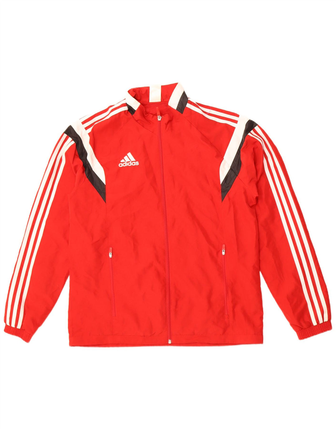 Adidas Męska bluza dresowa Top Jacket Medium Red Colorblock Poliester