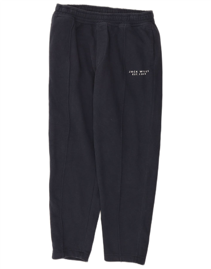Męskie spodnie dresowe Jack Wills, duże, granatowe, bawełniane