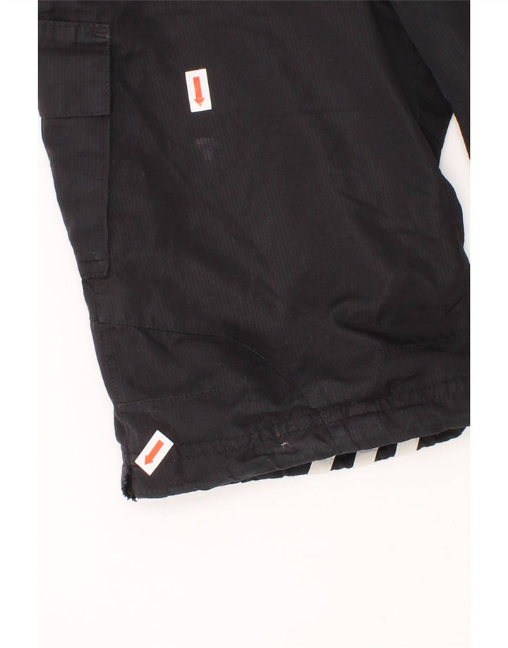 ADIDAS Boys Cargo Shorts 3-4 Years Black Polyester Vintage Adidas and Second-Hand Adidas from Messina Hembry 