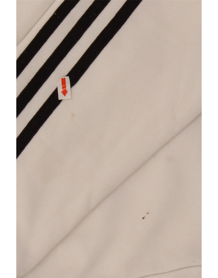 Damska kurtka dresowa ADIDAS Climalite UK 16/18, duża biała