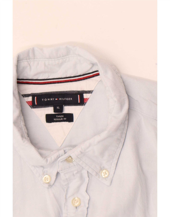 Męska koszula o regularnym kroju Tommy Hilfiger XL w kolorze niebieskim
