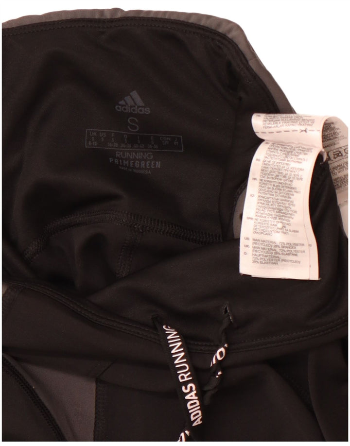 Damskie legginsy ADIDAS Aeroready UK 8/10, małe czarne bloki kolorów