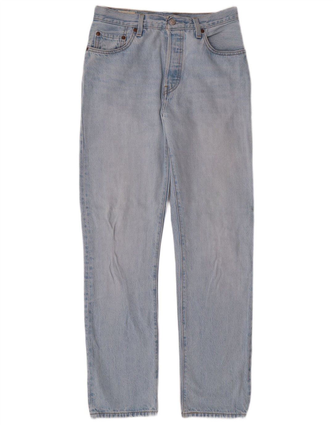Damskie proste dżinsy LEVI'S W28 L30 Niebieskie bawełniane