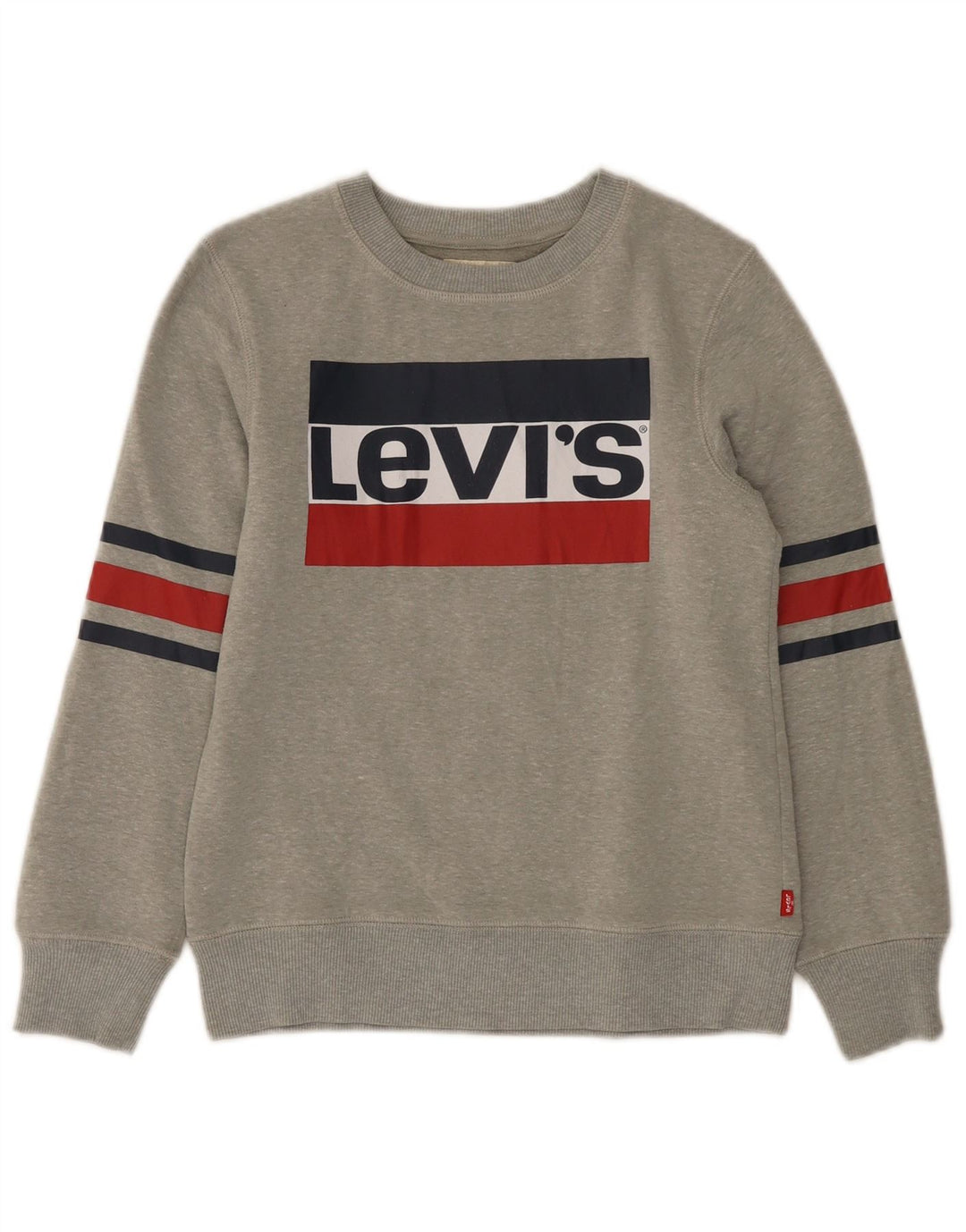 Chłopięcy sweter z kapturem Levi's 9-10 lat, szary, nakrapiany
