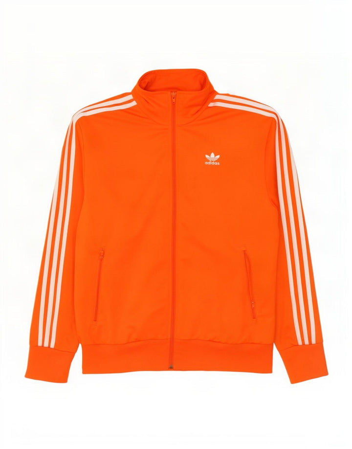 Adidas Męska bluza dresowa Top, średni pomarańczowy poliester