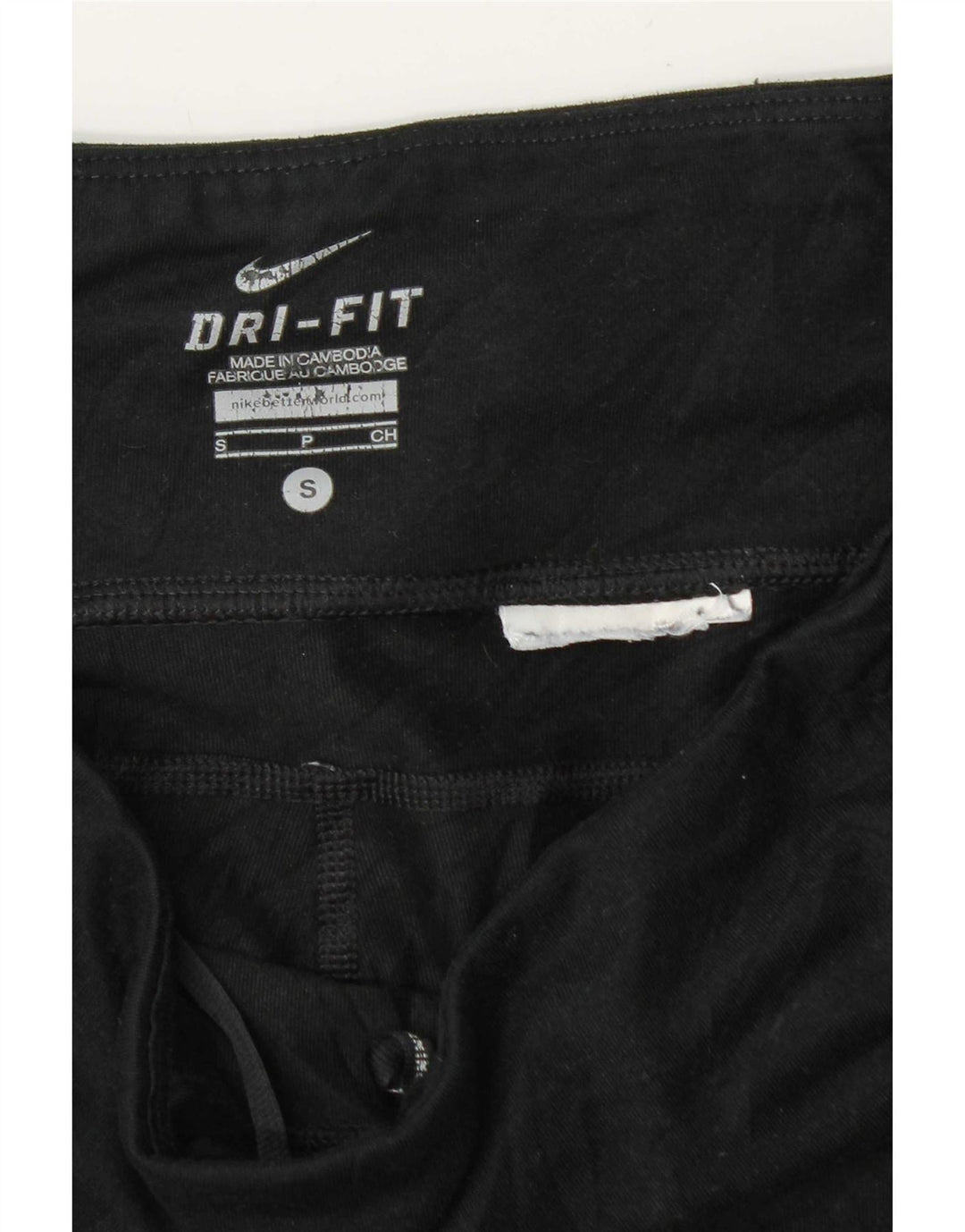 Legginsy damskie Nike UK 10, małe, czarne, z blokami kolorów