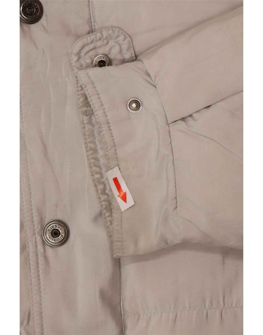 Męska ocieplana kurtka Ciesse Piumini UK 40, duża, szary poliester