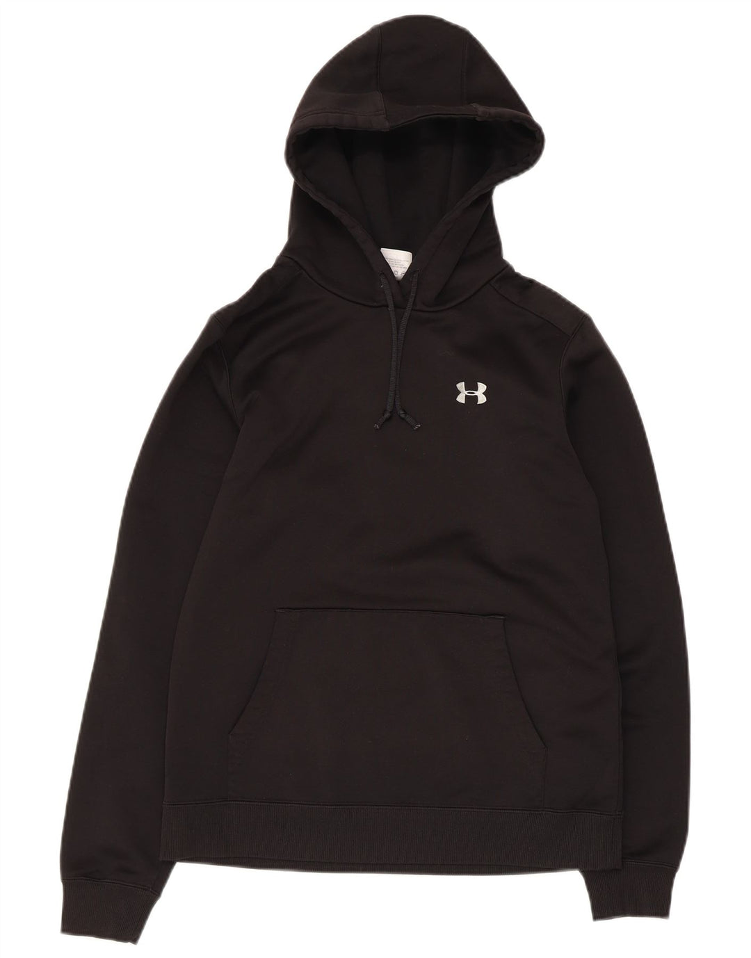 Damski sweter z kapturem Under Armour UK 10, mały, czarny, poliestrowy