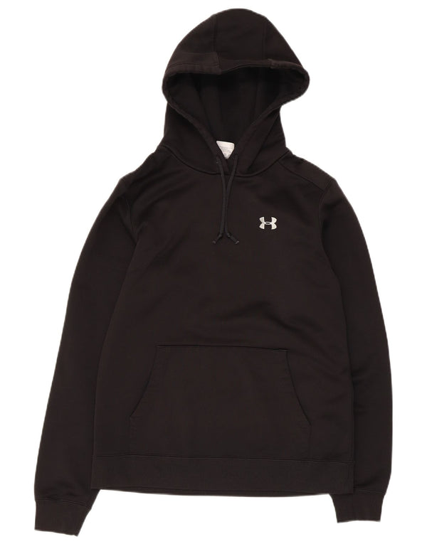 Damski sweter z kapturem Under Armour UK 10, mały, czarny, poliestrowy
