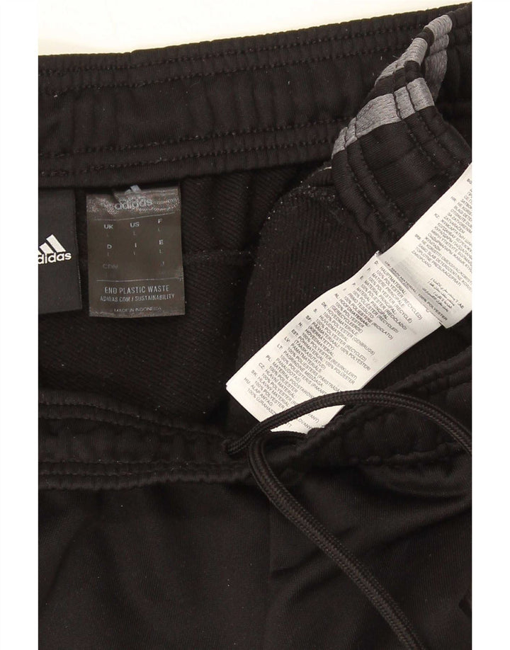Męskie spodnie dresowe Adidas Aeroready, duże, czarne, poliestrowe