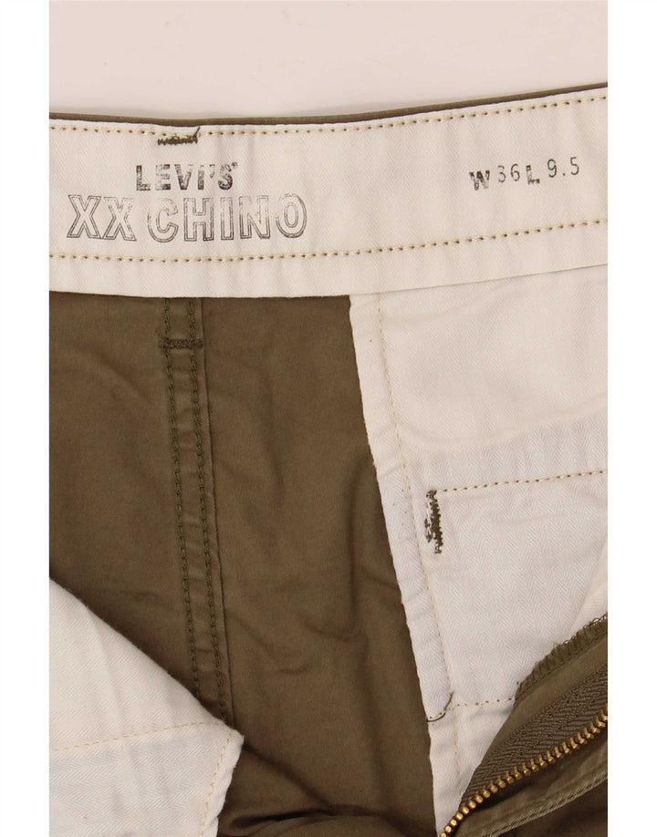 Męskie spodenki chino Levi's W36, duże, bawełniane w kolorze khaki