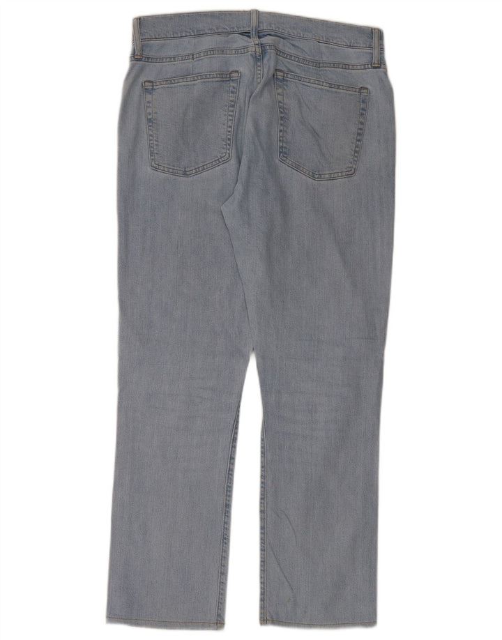 J. Crew Męskie jeansy proste 770 W34 L32 Niebieskie bawełniane
