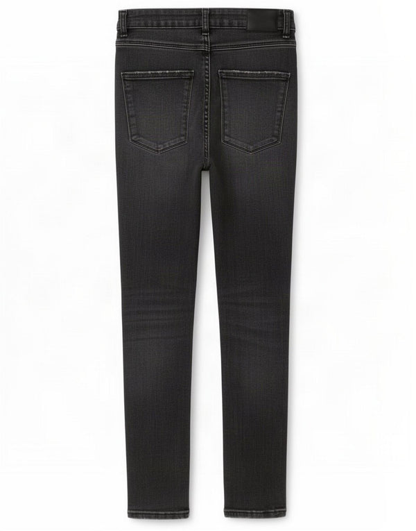 Damskie jeansy skinny Zara EU 38 Small W28 L27 Szara bawełna